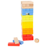 Small Foot Wooden Rainbow Wobbel Tower Tower