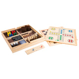 Small foot - jeux classiques en bois 9en1