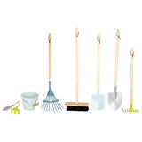 Petit pied - outils de jardin pour enfants en bois, 8dlg.