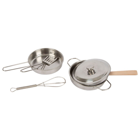 Small foot - set de cuisine ludique avec tablier, 9 pièces.