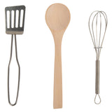 Small foot - set de cuisine ludique avec tablier, 9 pièces.