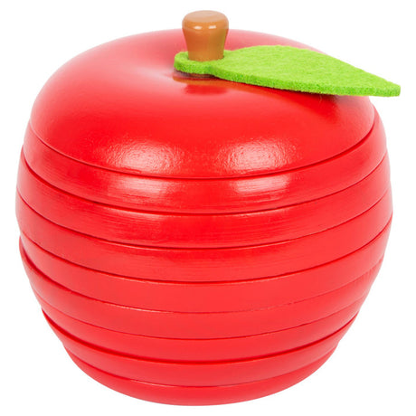 Small foot - jeu à empiler en bois pomme