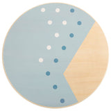 Petit pied - Balance en bois Bleu bleu