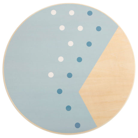 Petit pied - Balance en bois Bleu bleu