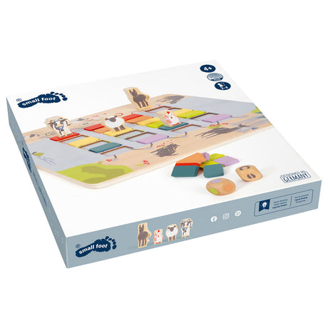 Small foot - Pont à jeux en bois traversant les animaux