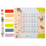 Small foot - Pont à jeux en bois traversant les animaux