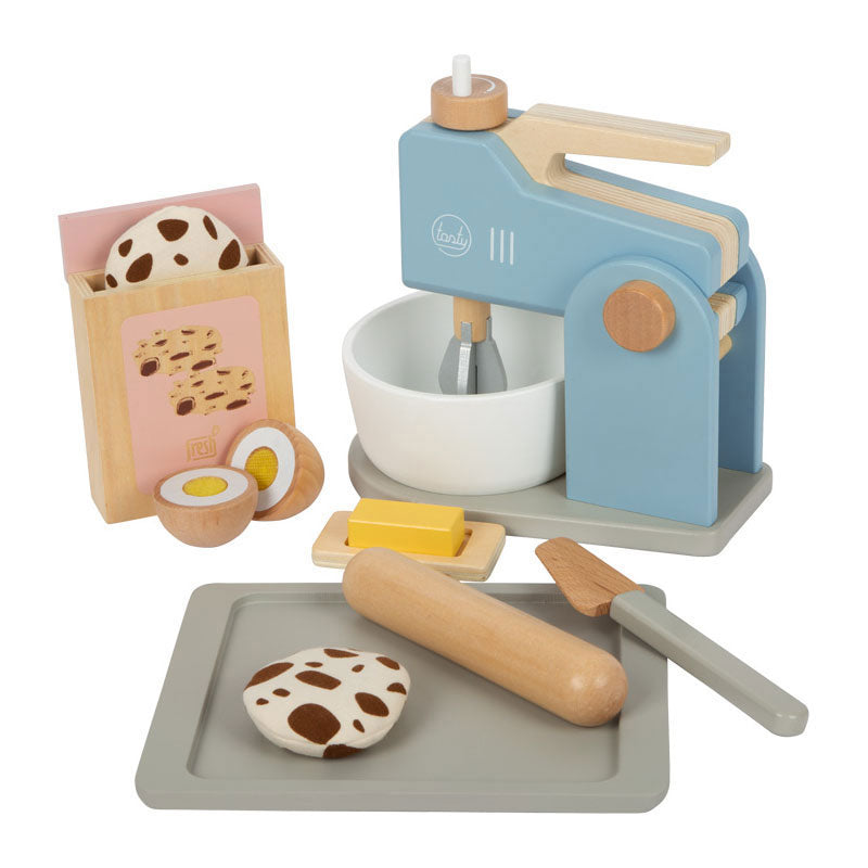 Small foot - ensemble mélangeur en bois, 12 pcs.