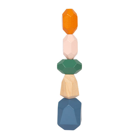 Small foot - blocs d'équilibre en bois safari, 18 pcs.