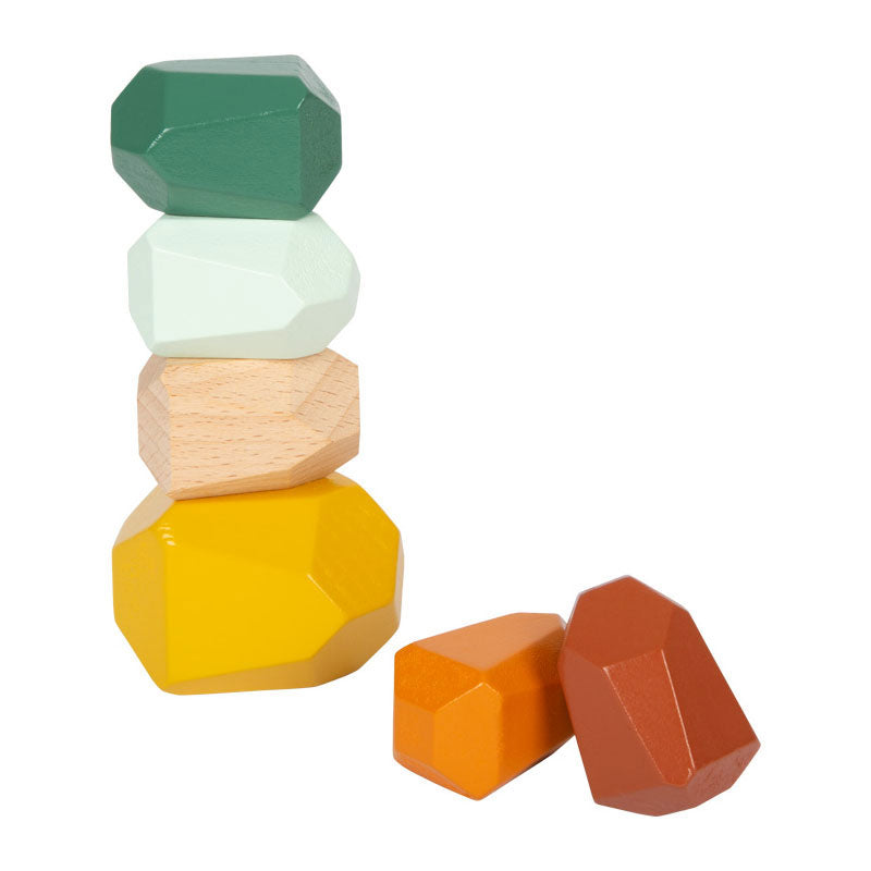 Small foot - blocs d'équilibre en bois safari, 18 pcs.