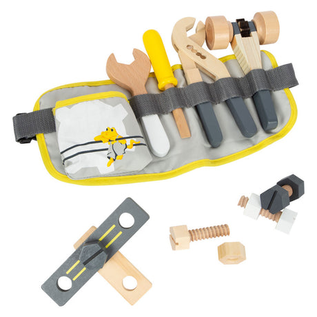 Small foot - ceinture à outils avec outils en bois miniwob