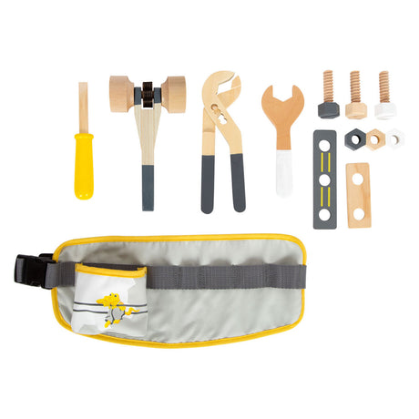 Small foot - ceinture à outils avec outils en bois miniwob