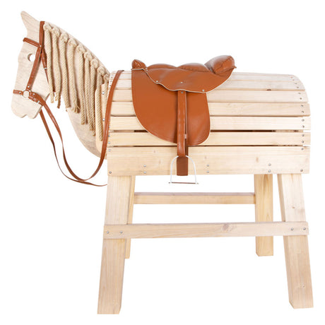Small foot - ensemble harnais et selle pour chevaux pour enfants