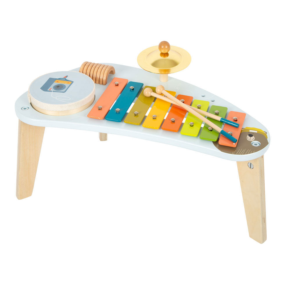 Small foot - table à musique en bois groovy beats