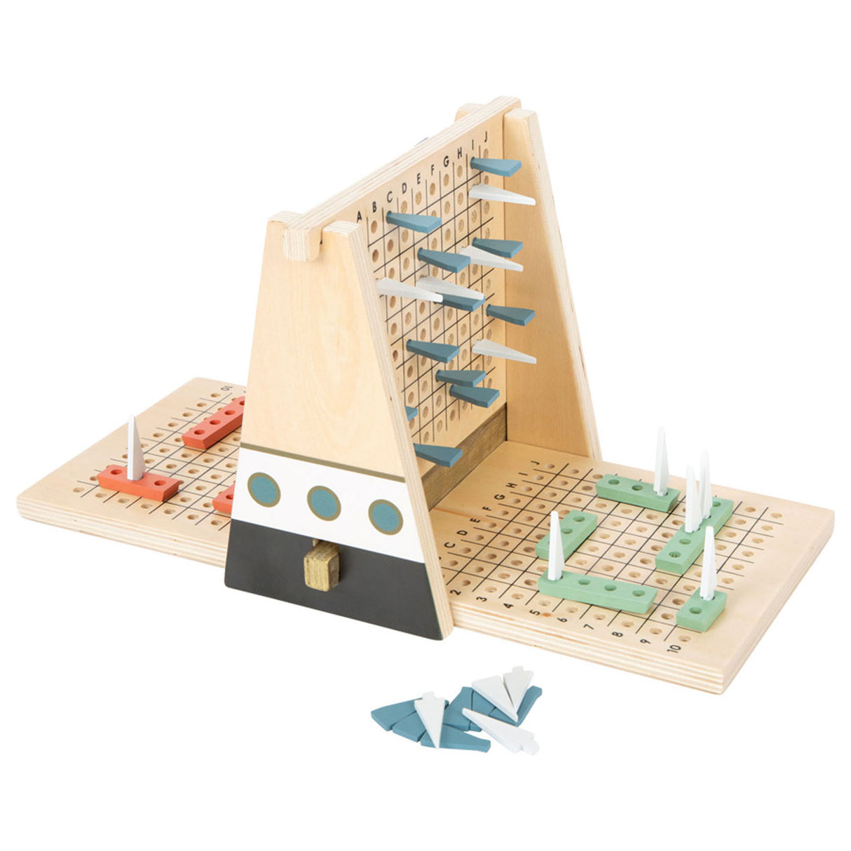 Small Foot Wooden Strategy Game Battle pour les navires