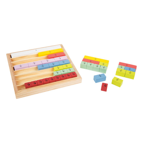 Petit pied - blocs de bois fracturés
