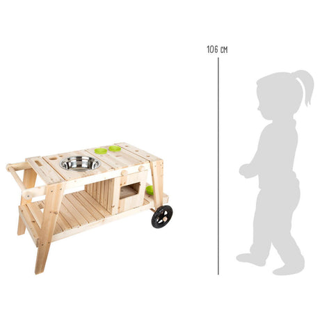 Petit pied - cuisine de jeu en plein air