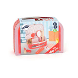 Small foot - maquillage de jeu rétro en bois dans une valise