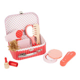Small foot - maquillage de jeu rétro en bois dans une valise