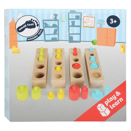 Small foot - tri des tailles de puzzle en bois