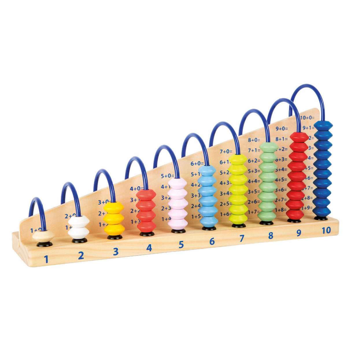 Small foot wooden abacus