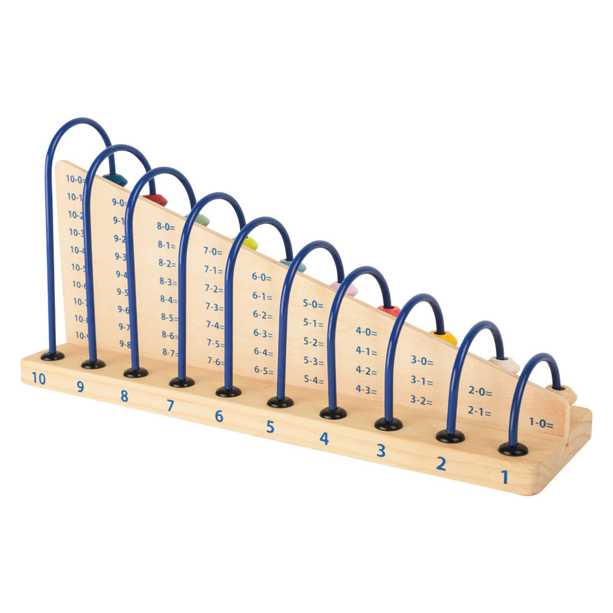 Small foot wooden abacus