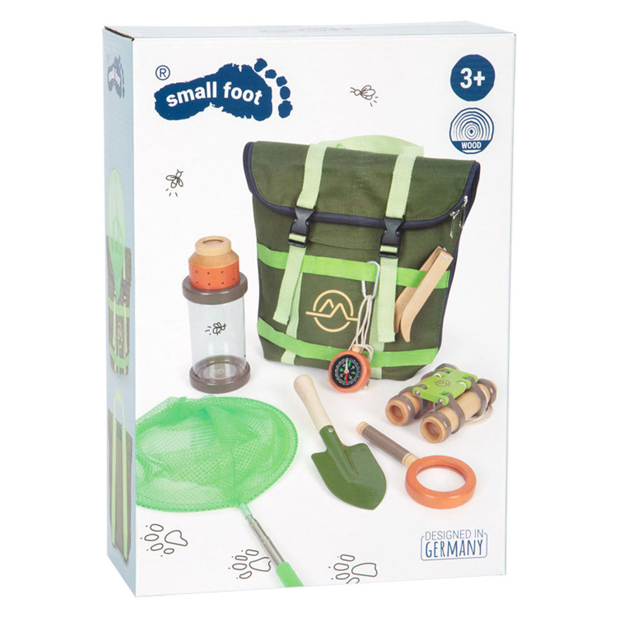 Petit pied - sac à dos de l'explorateur avec ensemble de découverte