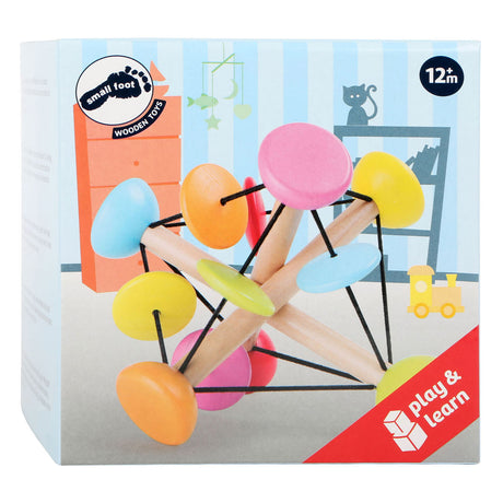 Small foot - barres en bois avec commande moteur élastique