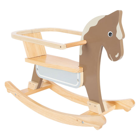 Small foot - cheval à bascule avec siège marron