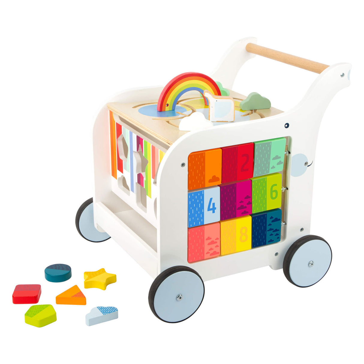 Small foot - trotteur en bois fleurs