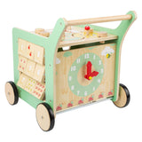 Small foot - centre d'activités trotteur en bois