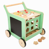 Small foot - centre d'activités trotteur en bois