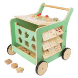 Small foot - centre d'activités trotteur en bois