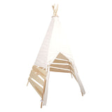 Small foot wooden tipi tent outdoor