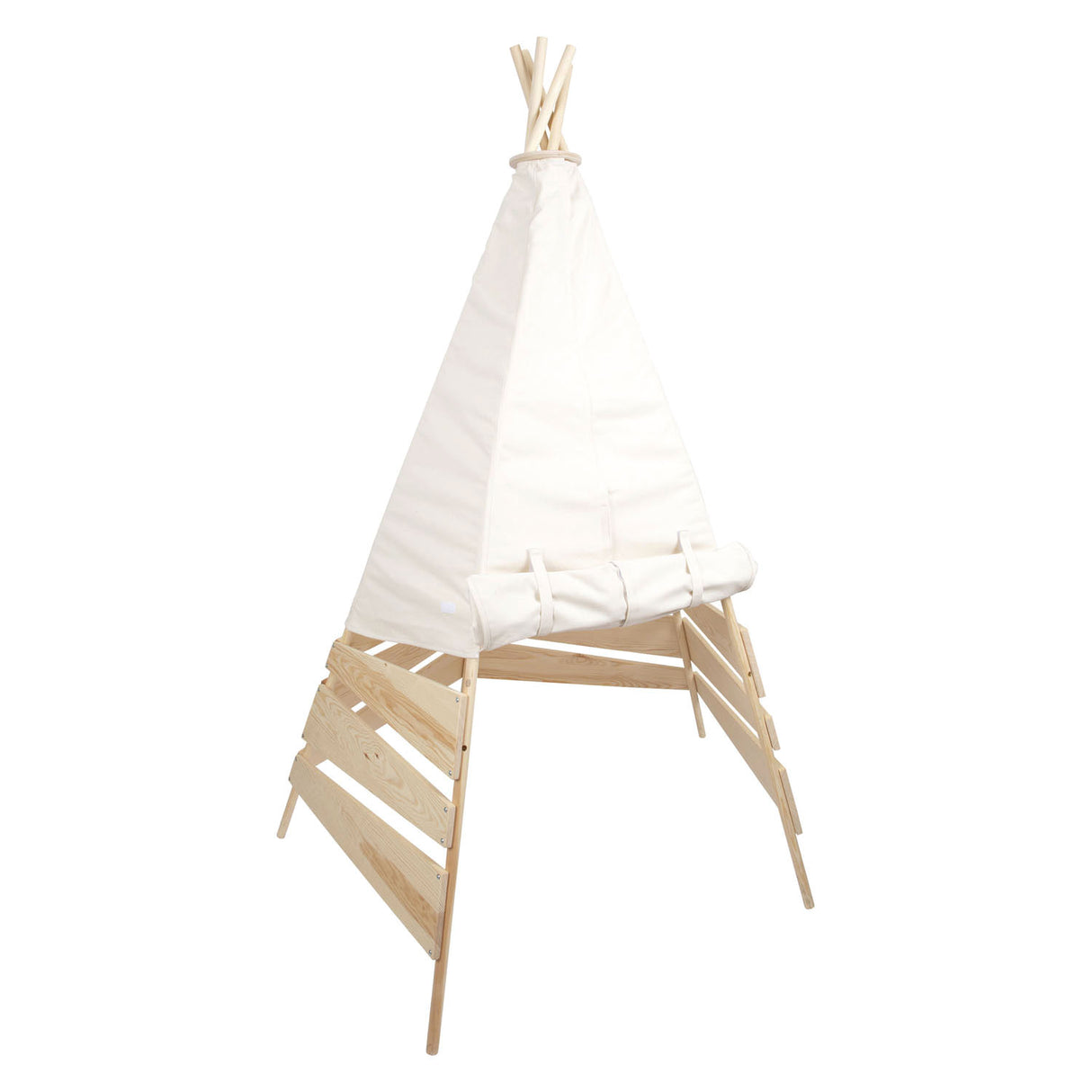 Petit pied - tente tipi en bois extérieur
