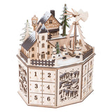 Small foot - calendrier de l'avent en bois paysage de Noël