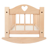 Lit de poupée swing en bois petit pied bien sûr