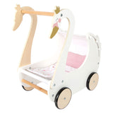 Small foot - landau pour poupée cygne en bois