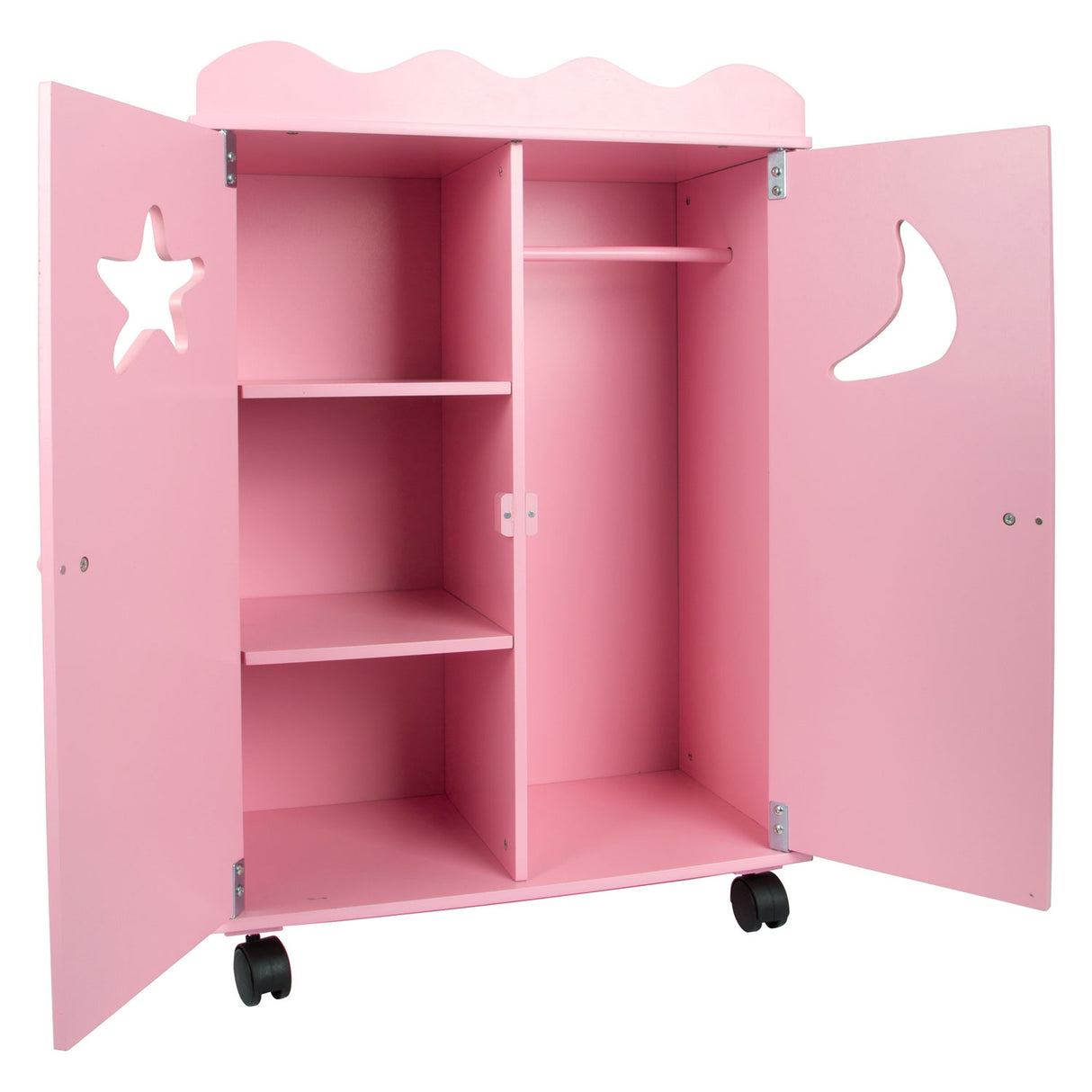 Small foot - armoire de poupée en bois rose