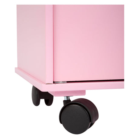 Small foot - armoire de poupée en bois rose