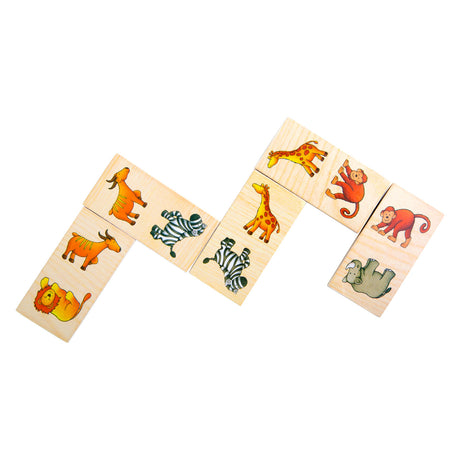 Small foot - Safari jeu de dominos en bois