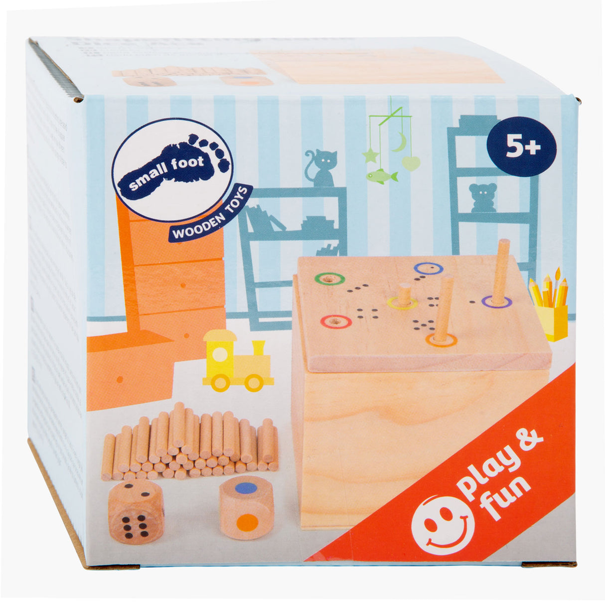 Small foot - jeu de dés dans une boîte 6 sorties
