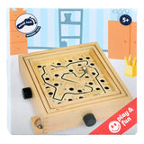 Small foot - jeu de billes labyrinthe en bois
