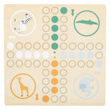 Small foot - safari jeu ludo en bois
