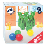 Small Foot - Game enveloppe des grenouilles en bois, 10dlg.