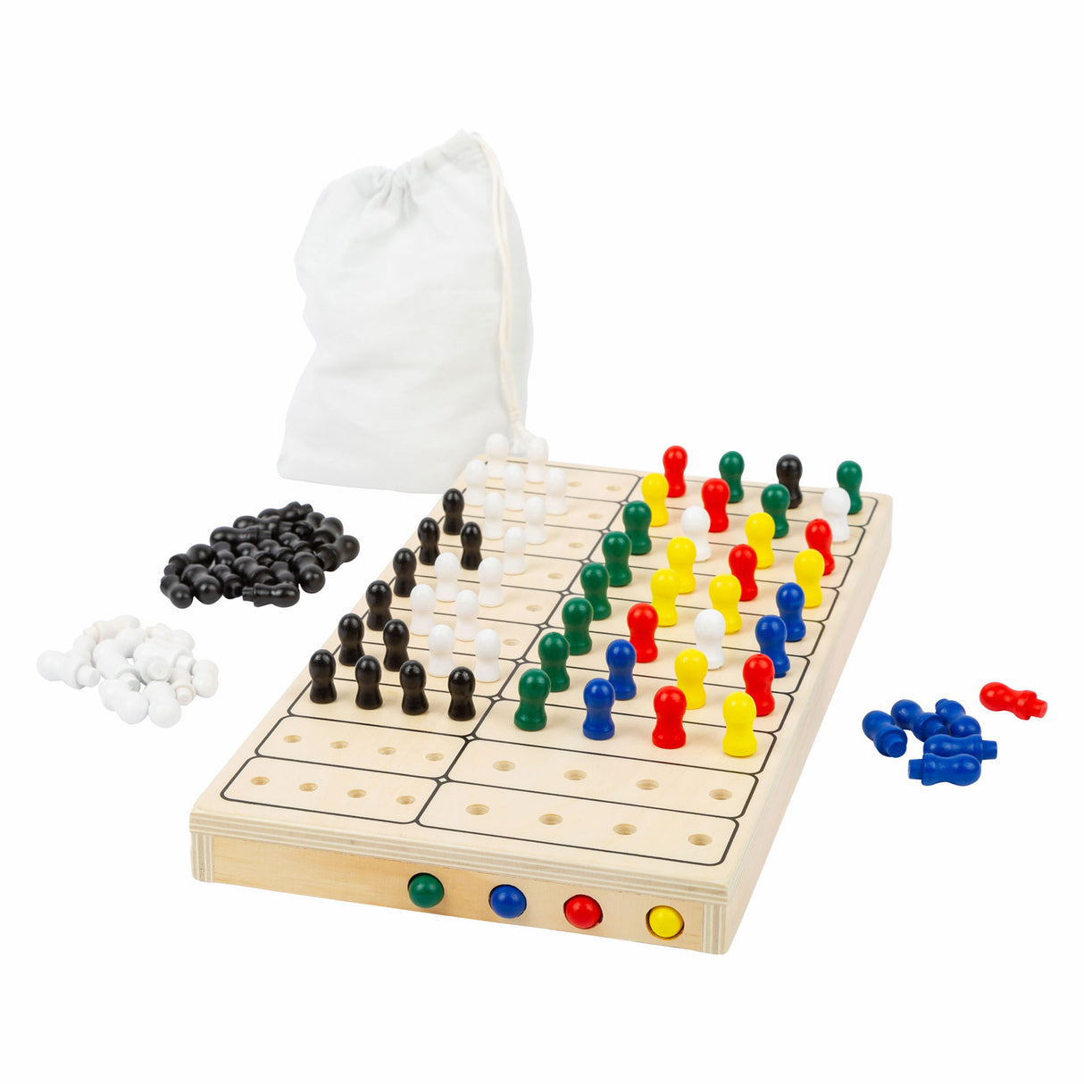 Small foot secret code wooden board game