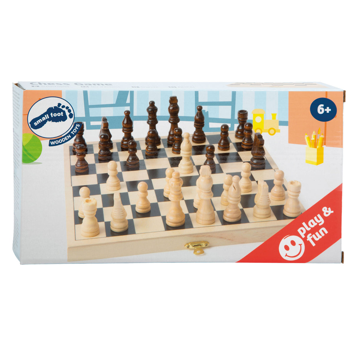 Small foot - jeu d'échecs en bois