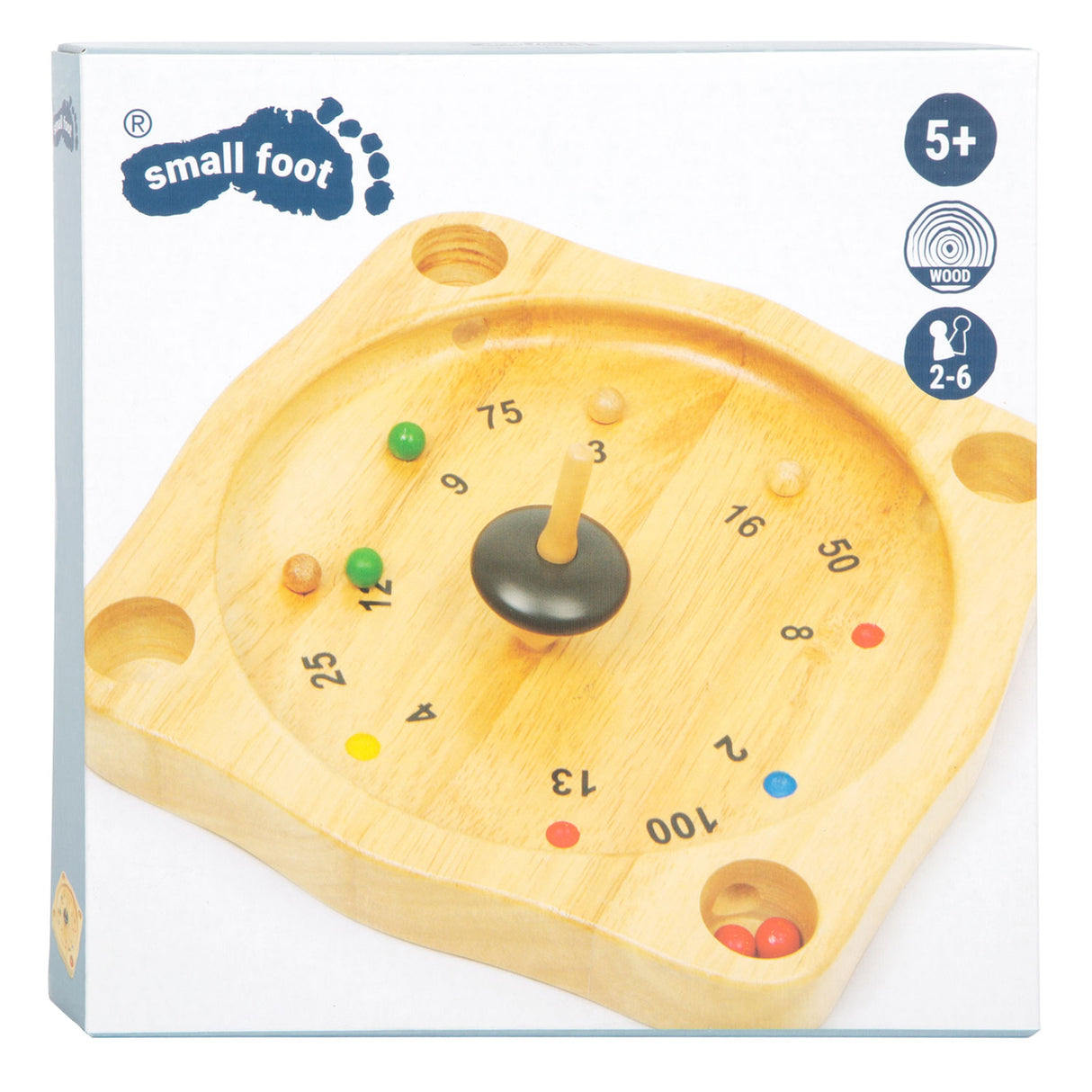 Small Foot Farmers Roulette Wooden Game