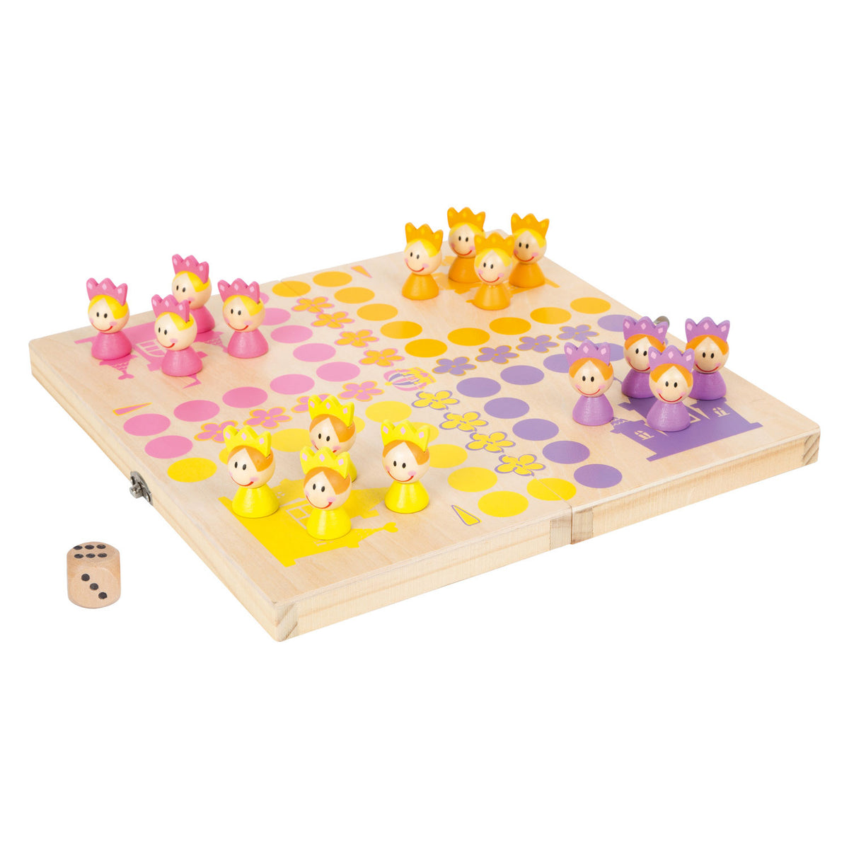 Small foot - jeu ludo princesse en bois