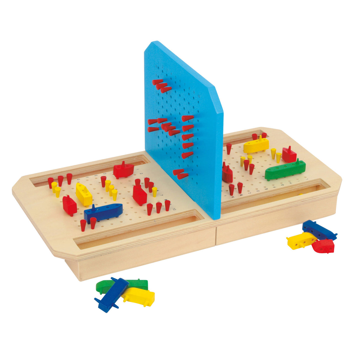 Small Foot Wood Thinking Game Battleship