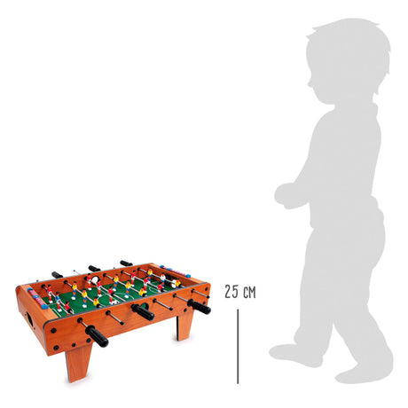 Small foot - baby-foot en bois marron petit